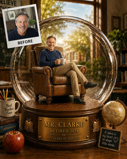 Teacher Retirement Gift | Personalised Retirement Keepsake