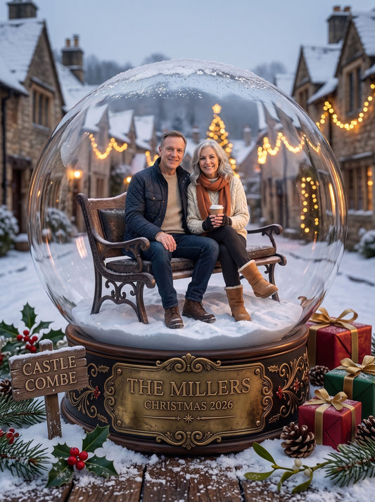 Christmas in Your Hometown Snow Globe