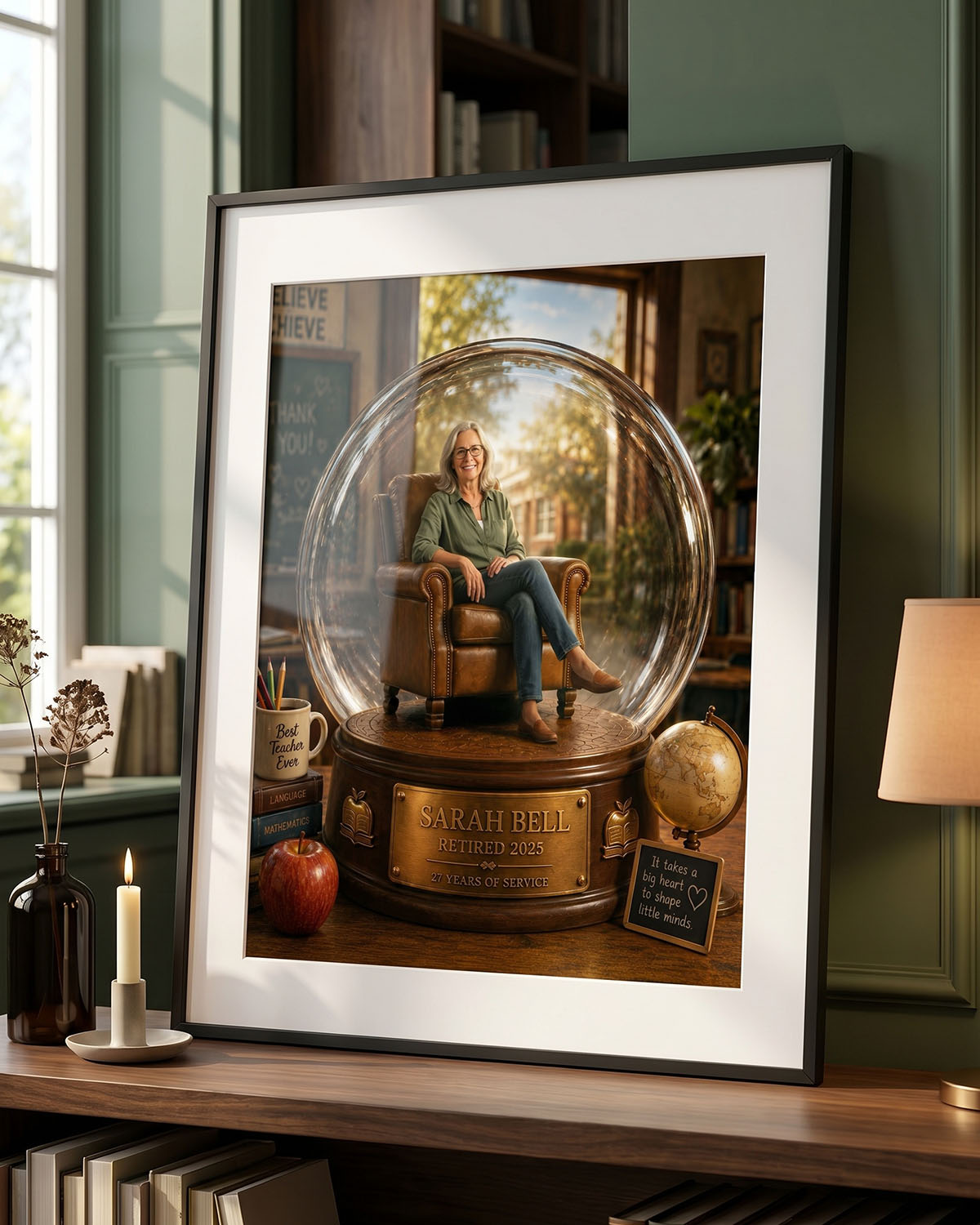 Teacher Retirement Gift | Personalised Retirement Keepsake