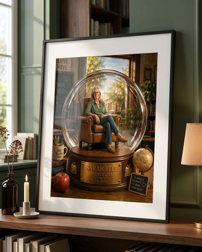 Teacher Retirement Gift | Personalised Retirement Keepsake