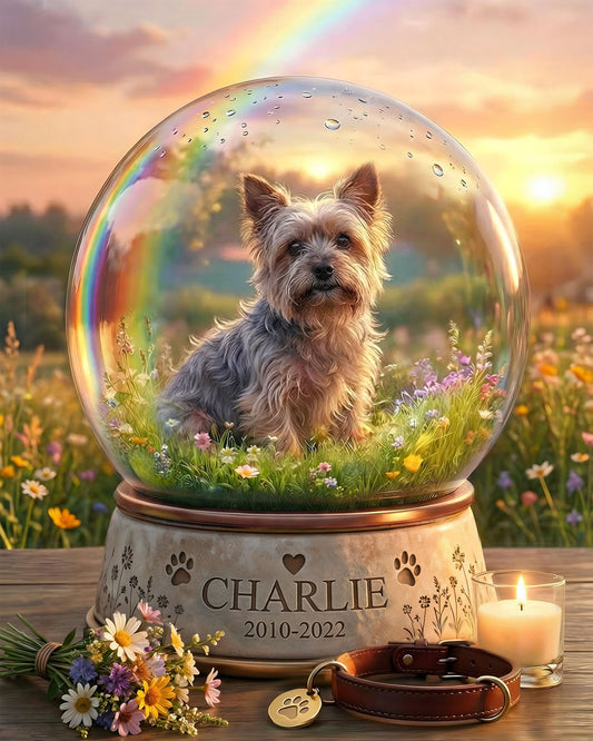 A Beautiful Way to Remember Your Pet — Rainbow Bridge Memorial Keepsake