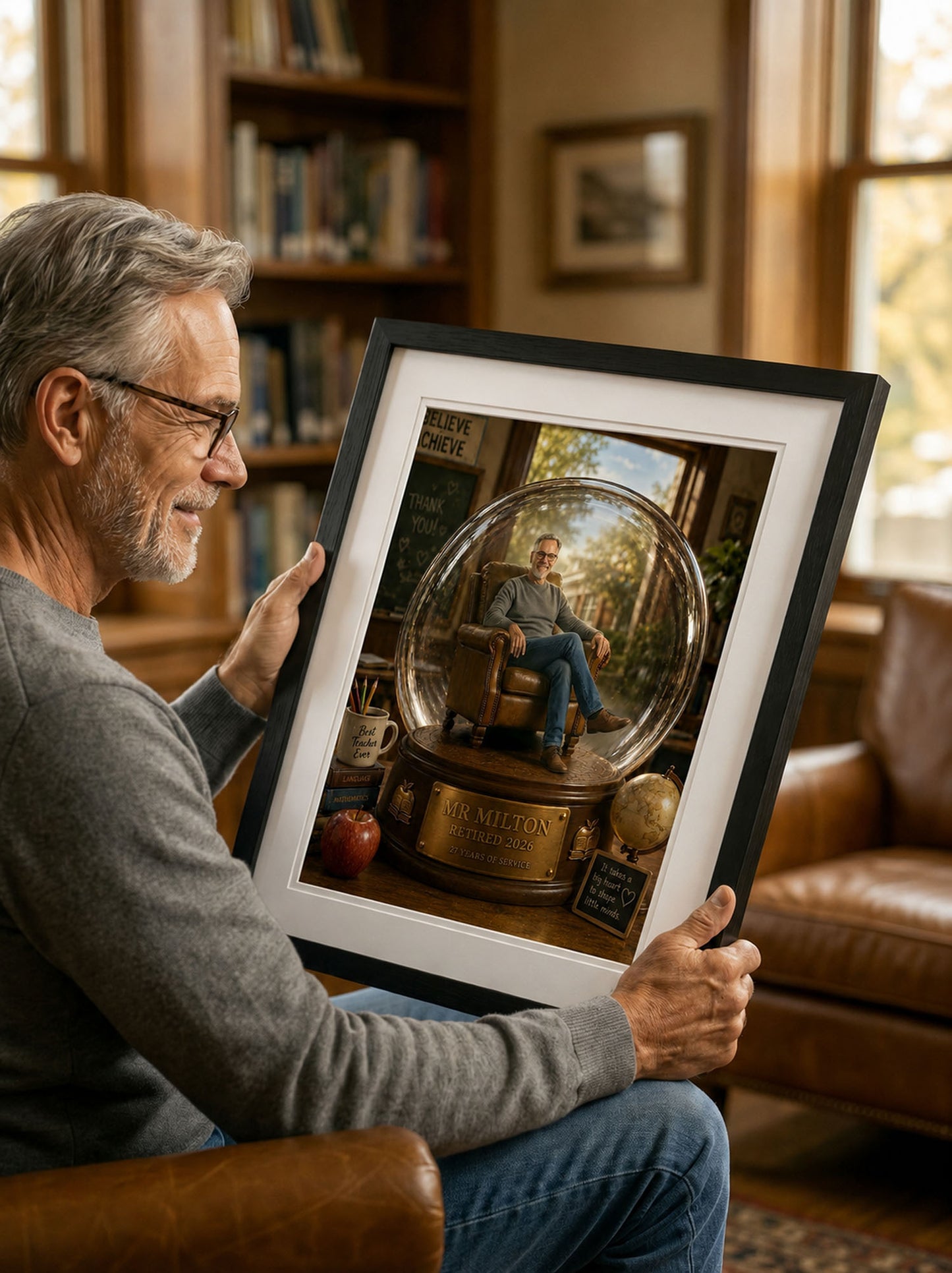 Teacher Retirement Gift | Personalised Retirement Keepsake